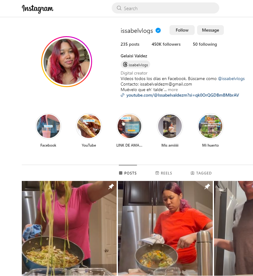 instagram issabelvlogs